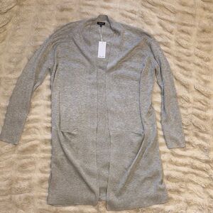 Splendid Heather Gray Long Cardigan